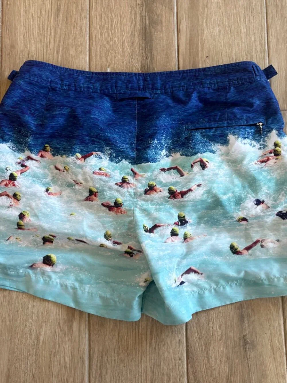 Orlebar Brown Setter Swim Trunks Men's 32 Sea Swimmers Lined Summer Beach Rare